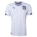 Puma ITALY 2014 World Cup Away White Soccer Jersey AZZURRI Size YOUTH L - Teammvpsports