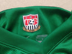 Nike USWNT USA Centennial Jersey Goalkeeper Green Women's Player Issue L - Teammvpsports