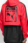 Puma Archive Logo Men's Windbreaker Jacket Toreador Size XL - Teammvpsports
