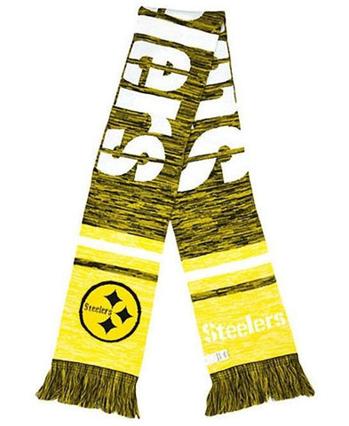 Pittsburgh Steelers Forever Collectibles Mens Knit Color Blend Scarf - Teammvpsports