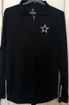 Dallas Cowboys Authentic Black Long Sleeve 1/4 Zip Shirt Size L - Teammvpsports