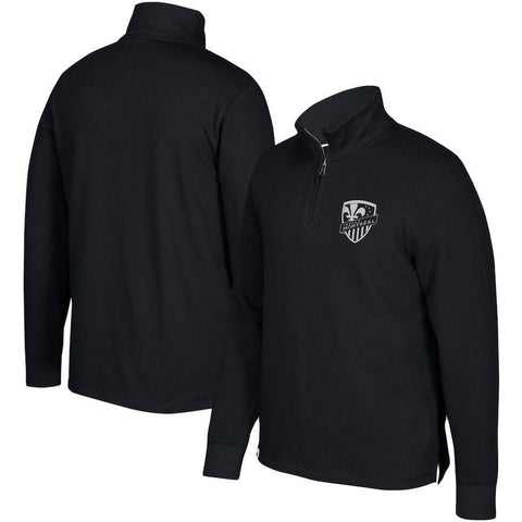 Montreal Impact adidas Team Quarter-Zip Pullover Jacket - Black Size 2XL - Teammvpsports