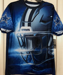 Dallas Cowboys Authentic Twain Sublimation Tee Shirt Size M - Teammvpsports