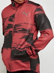 PUMA Nocturnal Energy Full Zip Red Reflective Jacket Size 2XL - Teammvpsports