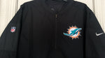 NIKE MIAMI DOLPHINS STORM FIT 1/2 ZIP ON FIELD PULLOVER JACKET SIZE L - Teammvpsports