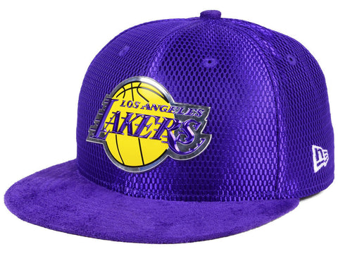 New Era Los Angeles Lakers 2017 Draft On Court 59FIFTY Fitted Cap 7 1/8, 7 1/2 - Teammvpsports