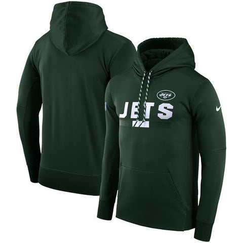 Nike New York Jets Therma-FIT PO Sideline Sweatshirt Hoodie Size L - Teammvpsports