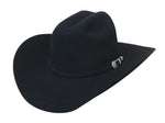 Bullhide 10X Beaver Fur Black Cowboy Hat - TRUE TO THE GAME - Cattleman Crown - Teammvpsports