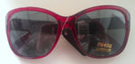 Pugs Gear Tie Dye Sunglasses - Red Oval or Orange Plastic Frames - Teammvpsports