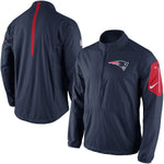 NIKE New England Patriots Lockdown 1/2 Zip Jacket Size S - Teammvpsports
