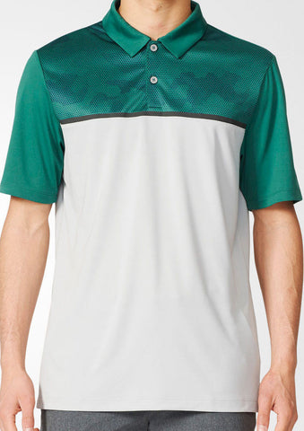 Adidas Golf 2016 Men's Green Stone Climacool Dot Camo Polo Shirt Sizes L, XL - Teammvpsports