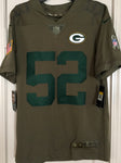 Nike Clay Matthews Green Bay Packers Salute To Service Limited Jersey Size S - Teammvpsports