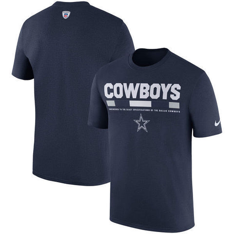Nike Dallas Cowboys Sideline Legend Staff Performance Shirt L - Teammvpsports