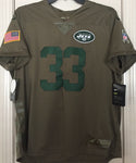 Nike Women's New York Jets #33 Jamal Adams Limited Salute to Service Jersey 2XL - Teammvpsports