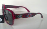 Pugs Gear Tie Dye Sunglasses - Red Oval or Orange Plastic Frames - Teammvpsports