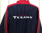 Team NFL Houston Texans Blue 1/2 Zip Windbreaker Rain Jacket Sizes M, L, XL, 2XL - Teammvpsports
