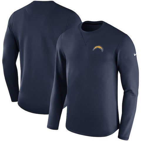 Nike Los Angeles Chargers Sideline Modern Crew Blue Sweatshirt Size 2XL - Teammvpsports