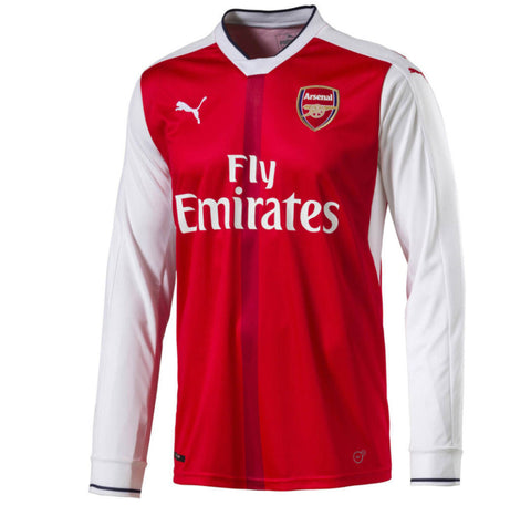 Puma Arsenal 2016/17 Home High Risk Red Jersey Long Sleeve Size XL, 2XL - Teammvpsports
