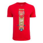 Puma The Arsenal Football Club Cup Winners 2015 Red Shirt Size XL - Teammvpsports