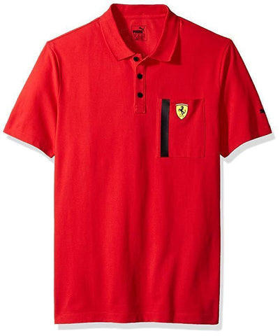 Puma Ferrari SF Rosso Corsa Polo Shirt Size L, XL, 2XL - Teammvpsports
