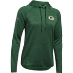 UNDER ARMOUR WOMEN'S COMBINE AUTHENTIC GREEN BAY PACKERS HOODIE L, XL - Teammvpsports