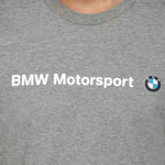 Puma BMW Motorsports Light Gray Heather Logo Tee Sizes M, L, 2XL - Teammvpsports