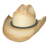 Bullhide Palm Leaf Straw Hat Women's ALL EYES ON YOU Sizes S, M, L, XL - Teammvpsports