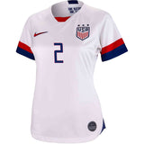 Nike USA #2 Mallory Pugh FIFA Women's 2019 World Cup Jersey. - Teammvpsports